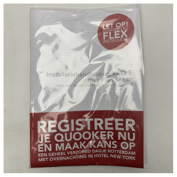 Quoker Pro 7 VAQ-E kipuća voda s karticom s jednostrukim polugama