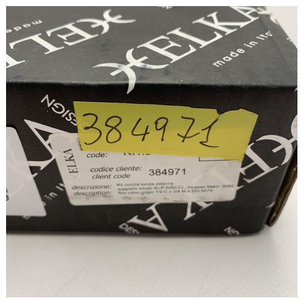 طقم رأس دش DO.5079 من الكروم النحاسي المستدير من الكروم DO.5079