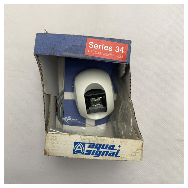 Aqua Signal seria 34 - zielone światło nawigacyjne LED na prawej burcie - 3850101000