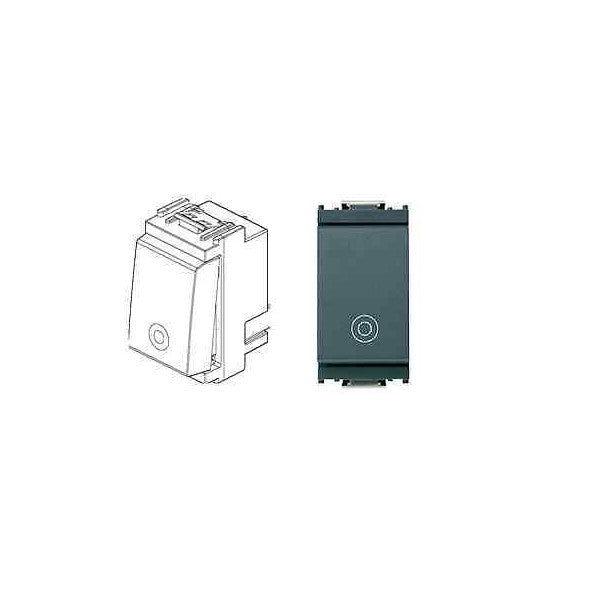 Vimar 16080 IDEA 1P NO 10A push general symbol gray - 16080