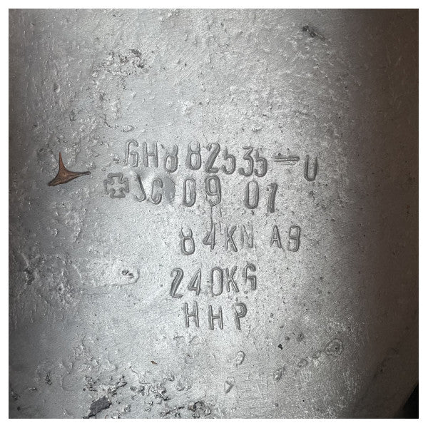 Sanguineti HHP Pool ankra 225 KG galvanizzata ċertifikata RINA