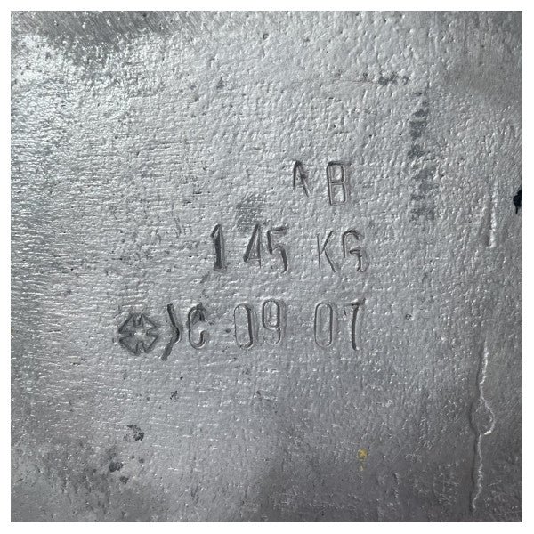 Sanguineti HHP Pool ankra 225 KG galvanizzata ċertifikata RINA