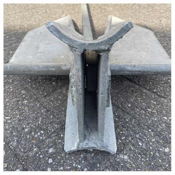 Sanguineti Danforth anchor high hold galvanized 35 KG