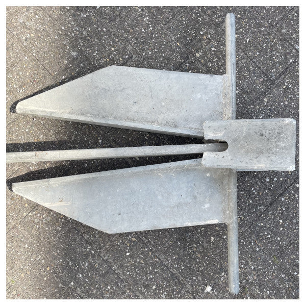 Sanguineti Danforth anchor high hold galvanized 35 KG