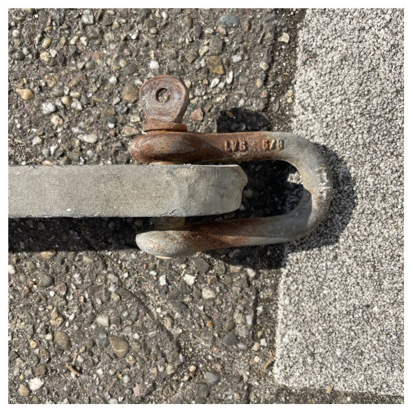 Sanguineti Danforth anchor high hold galvanized 35 KG