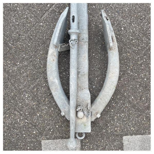 Sanguineti Admiralty anchor 50 KG galvanized foldable