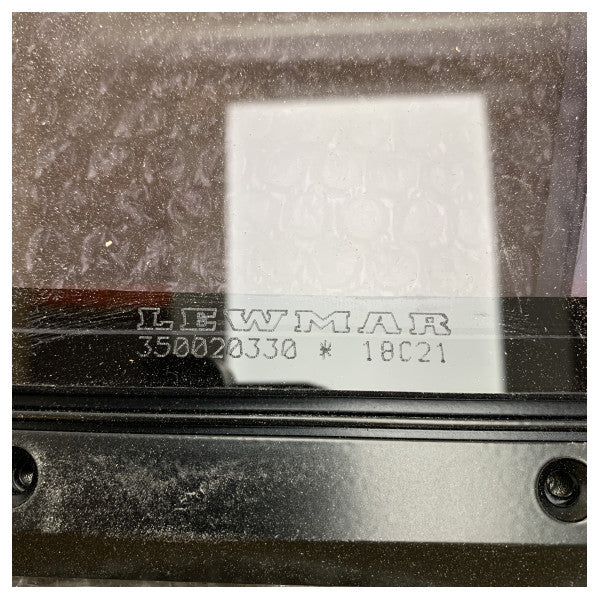 Ілюмінатор Lewmar Mirte, що відкривається, чорний 366 x 190 мм - 393129800