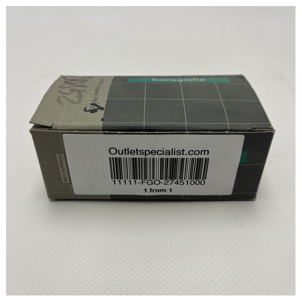 ハンスグローエ アクサー・スタルク カーブシャワーコネクター 27451000 - 耐久性に優れたクロムメッキ真鍮製船舶・ヨット用シャワー継手