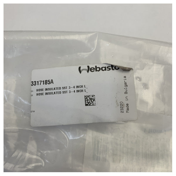 Webasto Insulated Flexible Hose 3/4 Inch | 500mm Length - 3317185A