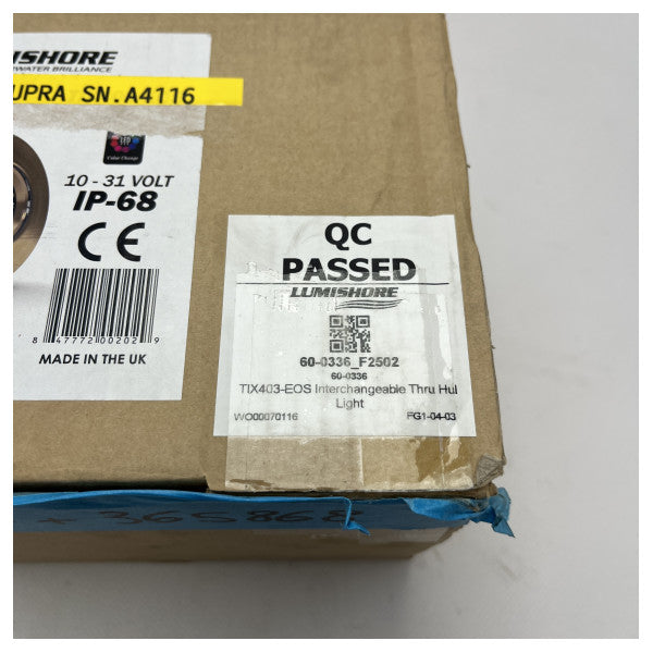 Luz subaquática Lumishore Allure XFM250HD GEN2 MK2 azul