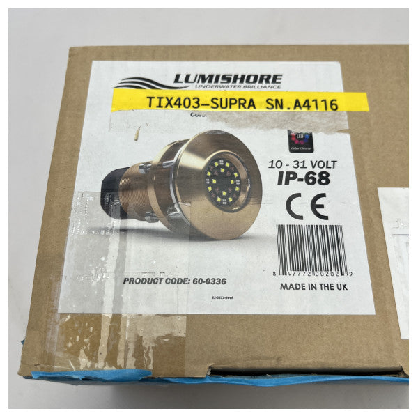 Luz subaquática Lumishore Allure XFM250HD GEN2 MK2 azul