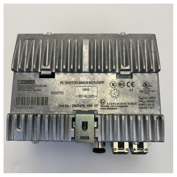 MTU X00E50210682 FL Verkkokytkin kuituoptiikkakaapelille - SMCS 6GT/2SFP