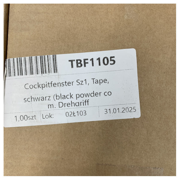 لويمار SZ1 فتحة نافذة من الألمنيوم مطلية بالأسود - 393129979