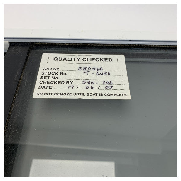 Trend Marine Alumiini Liukuikkuna Tummennetulla Lasilla - 550566