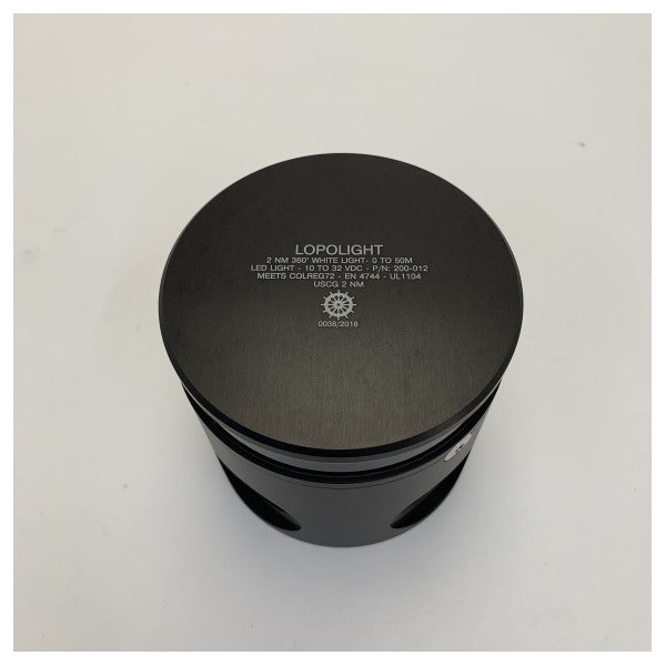 Lopolight 200-012-PRO 360 Gradi Dwal tal-Ankru Marittimu Abjad LED għal Dgħajjes sa 50m