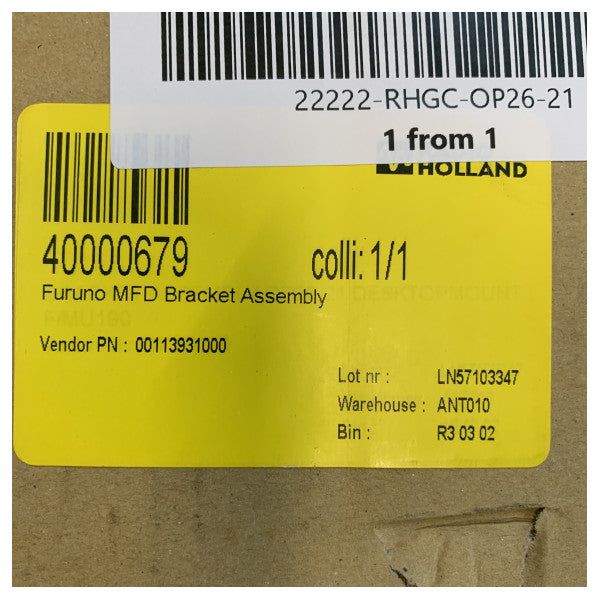 كتيفة تركيب Furuno MU190 مقاس 19 بوصة - OP26-21