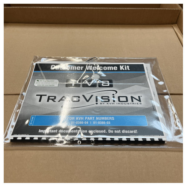 KVH Tracvision TV8 81 cm Satelliten-TV-Empfänger mit IP-Support-01-0386-04