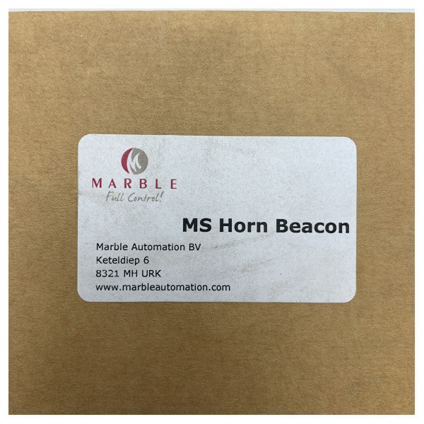 Sinalizador de mármore sinalizador VERMELHO sinalizador de alarme buzina