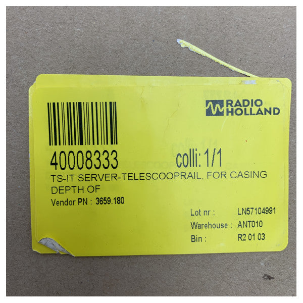 Rittal Server teleskopiske lysbilder - 3659.180