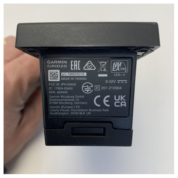 Garmin GRID 20 Κάθετο Πάνελ Ελέγχου Τηλεχειριστηρίου για Πολυλειτουργικές Οθόνες - 010-02011-00