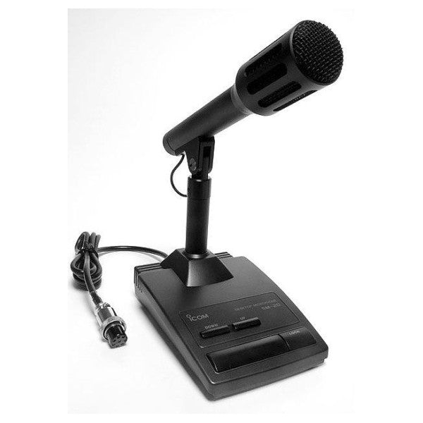 ICOM SM-20 デスクトップマイク ICOM SM-20 Bureau Microphone with exceptional sound quality and adjust
