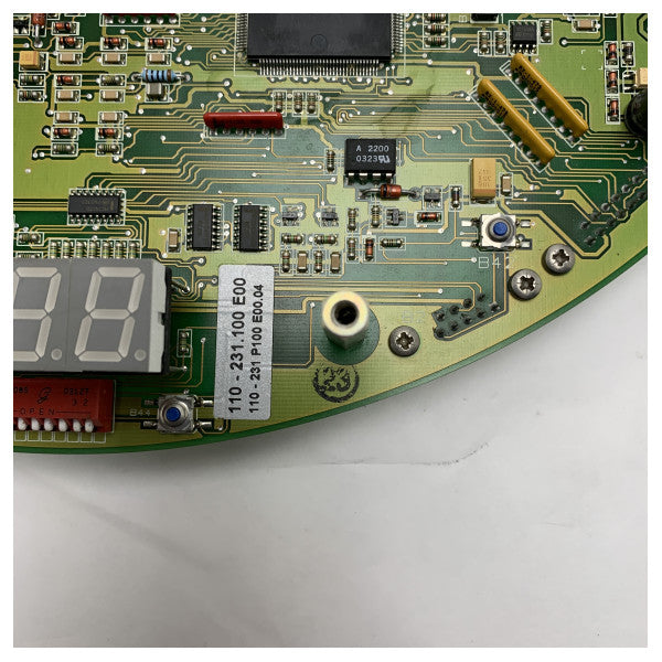 Raytheon Anschutz Gyrokompas Isıtıcı Sensör PCB 110-231.100