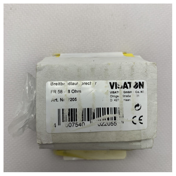 Повнодіапазонний динамік Visaton діаметром 56 мм, номінальною потужністю 10 Вт