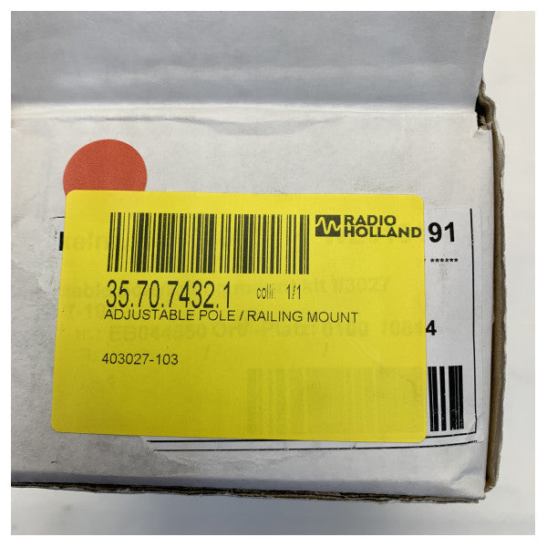 حامل هوائي بحري قابل للتعديل من كوبهام 403027-103 ل Mini-C TT-3027