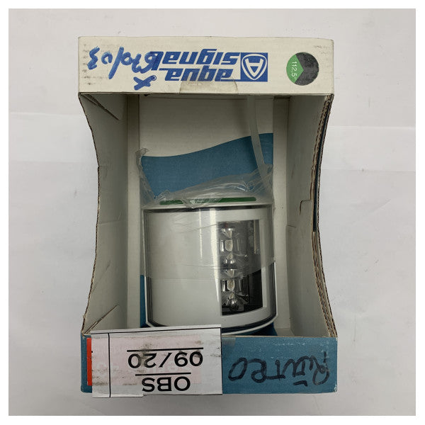 Aqua Signal seria 43 białe światło nawigacyjne LED zielone - 3600101000