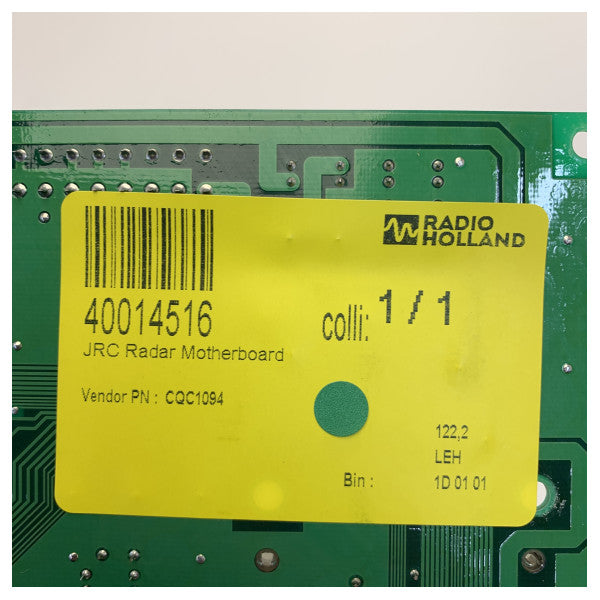 船舶レーダーシステム用JRCマリンレーダーマザーボードPCB - CQC1094