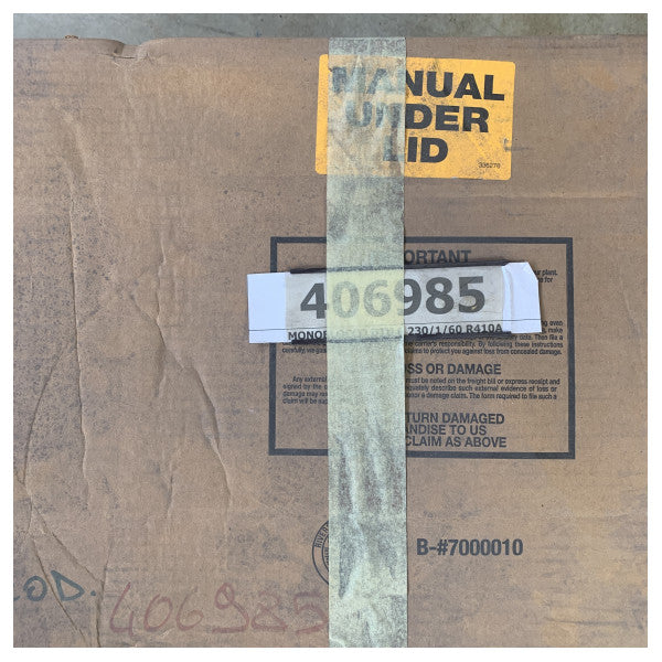 Dometic VTD6UKZ 6000 BTU marine-klimaanlæg - 9108732052