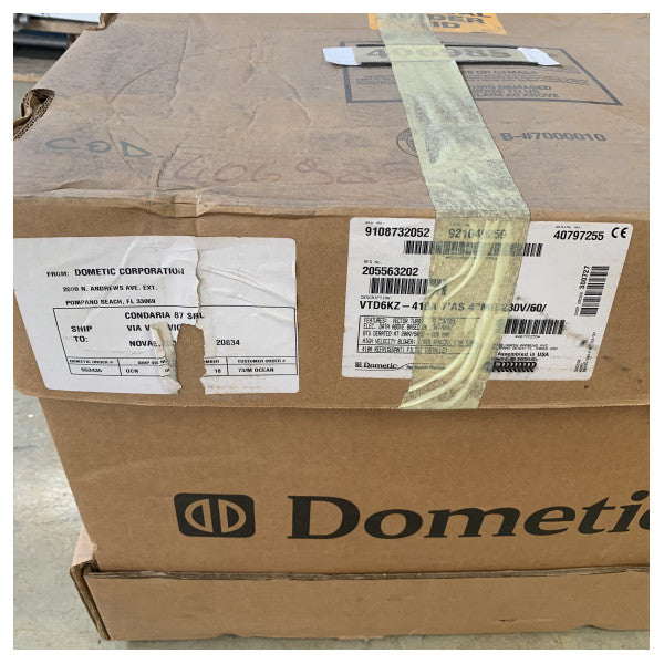 Dometic VTD6UKZ 6000 BTU marine-klimaanlæg - 9108732052