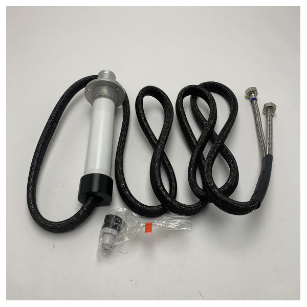 دش سطح السفينة المنبثق من الألومنيوم Elka DO.2017 مع خرطوم مرن