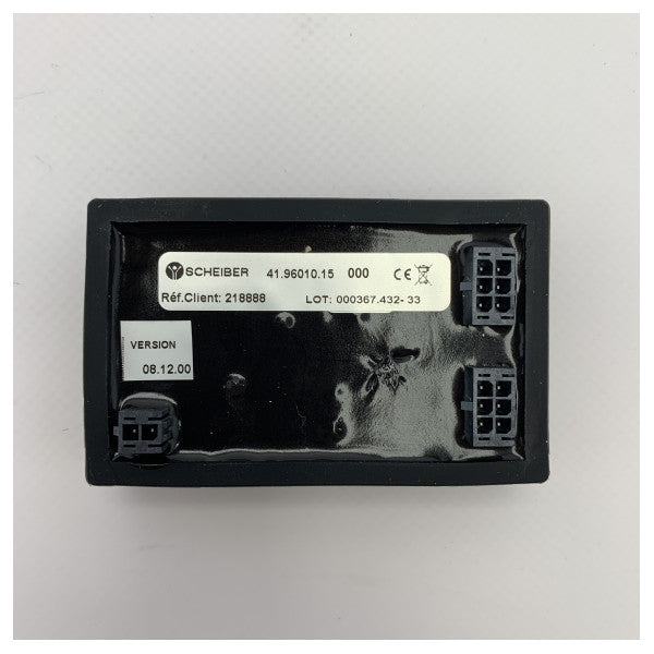 Bloco de ligação eléctrica Scheiber preto 41.96010.15