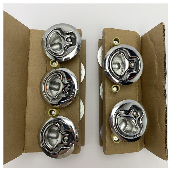 10x Southco M1-520-73-8 paslanmaz çelik sıkıştırmalı kapak kilidi