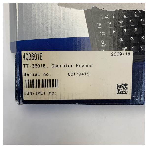 لوحة مفاتيح بحرية Sailor KB4641E / TT-3601E لجهاز بيانات MF/HF SSB