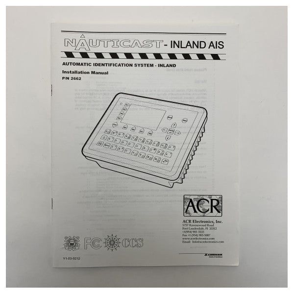 ACR Nauticast Solas Inland AIS -lähetin järjestelmä - C98451