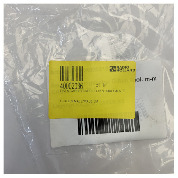 D-SUB 9 Pin Stecker zu Stecker Datenkabel - CAB251