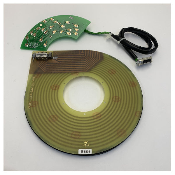 信頼性のある回転接続のためのブラシアセンブリ付きマリンスリップリング - GYR10046