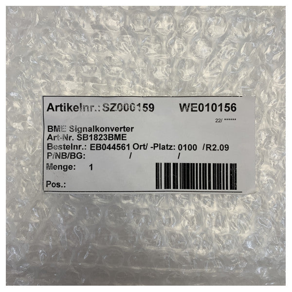 Meriohjeen merenkulku-signaalimuunnin luotettavaa tiedonsiirtoa varten - SB1823BME