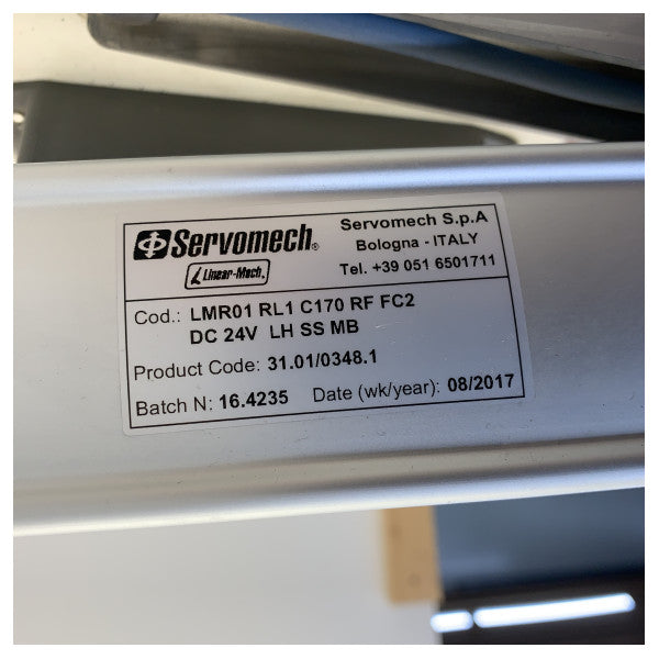 Quick BTR185 105 KGF 24V Retractable Bowthruster - QBTR1810524