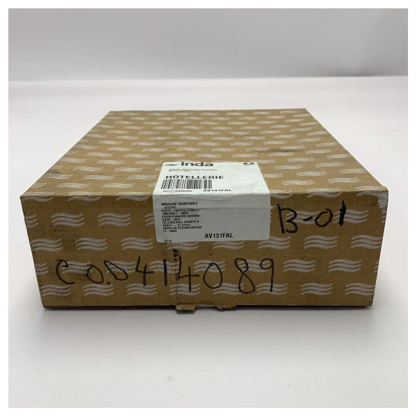 Inda Hotellerie hörn tvålkorg 20 x 6h x 20cm - AV131FAL