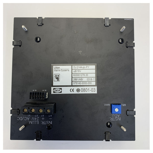 船用DEIFマリン舵角インジケーター - 45度 - DLQ144