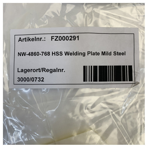 Netwave Steel Welding Plate til NW4000 VDR-systemer - NW4860-768