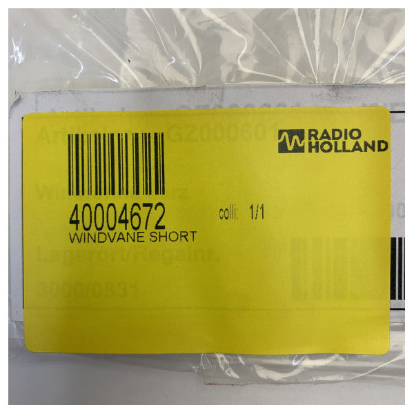 Veleta de Alumínio Tale Curta Prateada Revestida - GZ000601