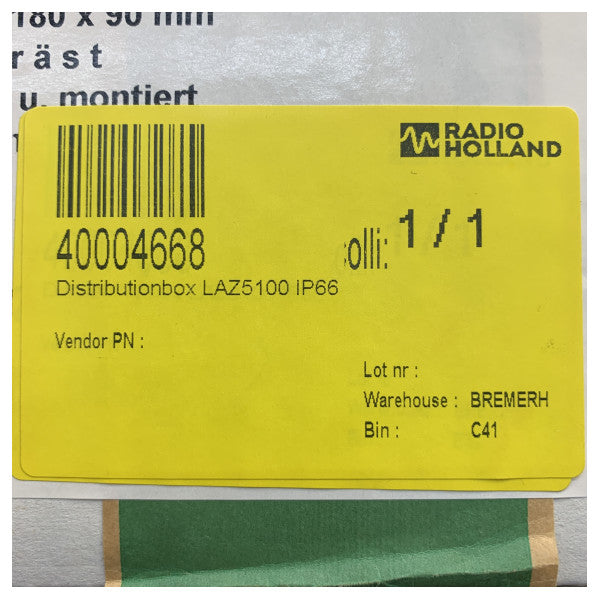 Marine-Elektroanschlusskasten GZ000520 für L3 LAZ 5100 Echolot