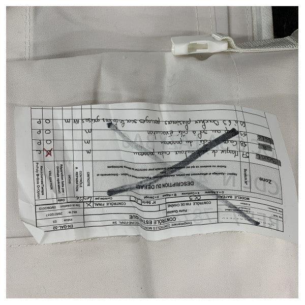 Incidence Sails Oceanis Yacht 62 lazy bag with slattes beyaz - 178786