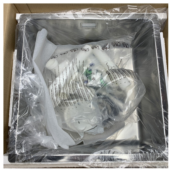 Barazza stainless steel square sink 40 x 40 softtop R.15 - 1X4040S