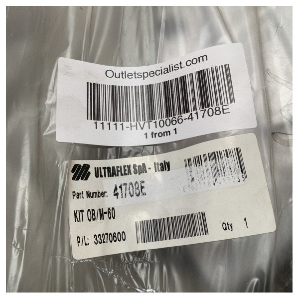 Κιτ υδραυλικού σωλήνα 6 μέτρων Ultraflex Marine για εξωλέμβιες μηχανές - Ανθεκτικές συνδέσεις ανθεκτικές στο αλμυρό νερό