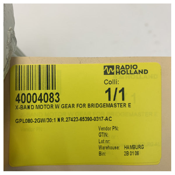 Sperry Marine Bridgemaster X-Band - GPL080-2GW/30 radarimoottori